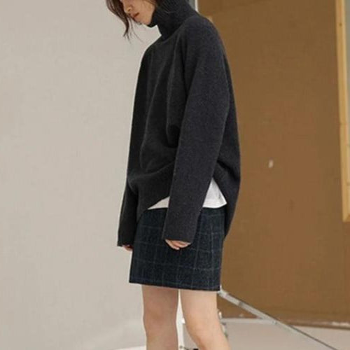 MIRA I Sweter z golfem