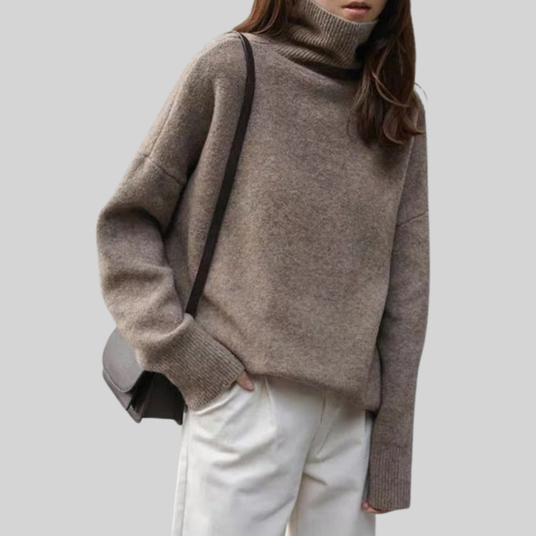 MIRA I Sweter z golfem