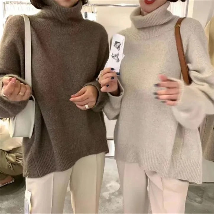 MIRA I Sweter z golfem