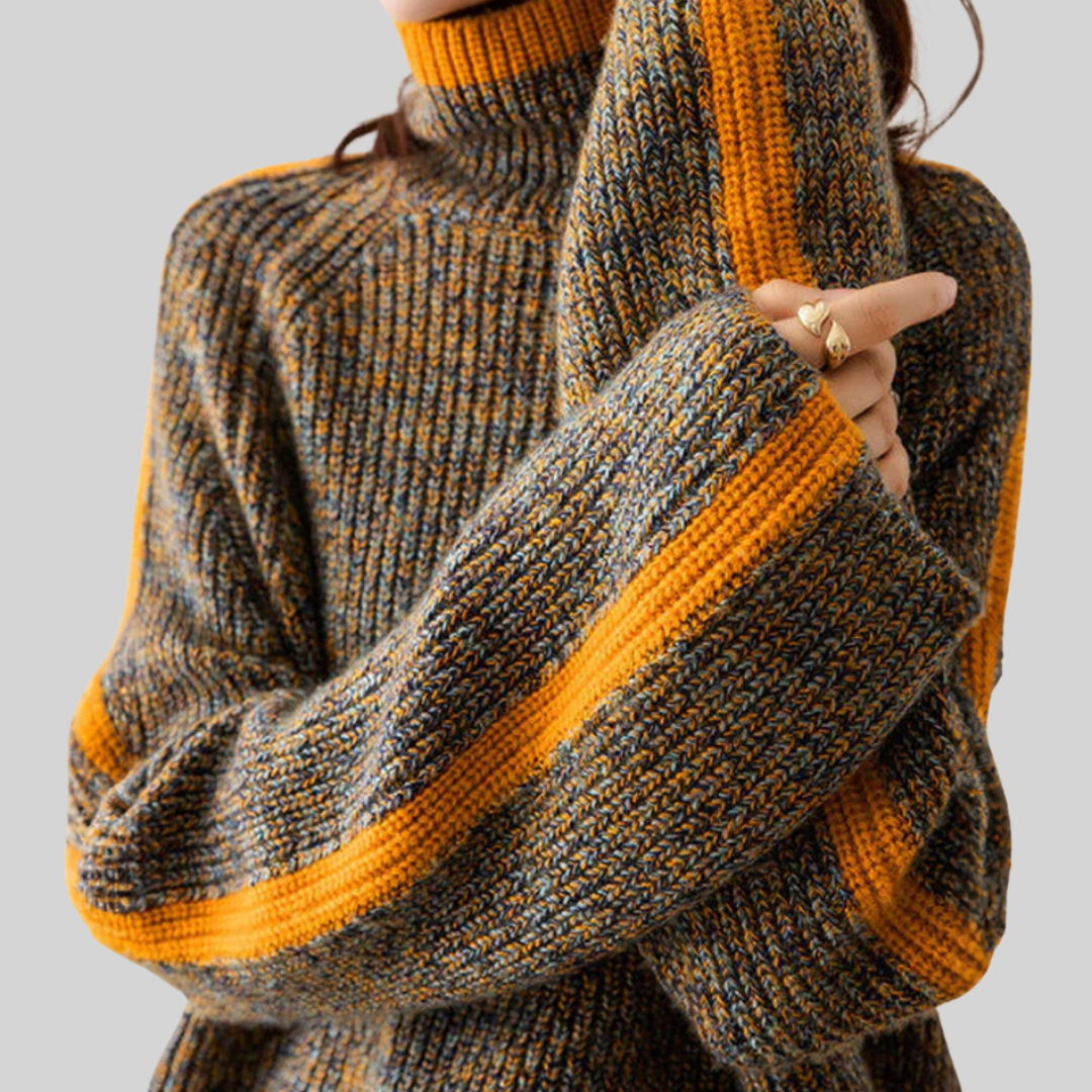 JOHANNA I Sweter z golfem