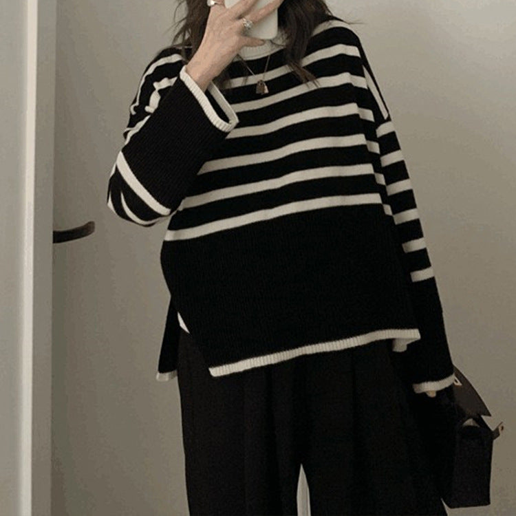 LAURA I Sweter z golfem