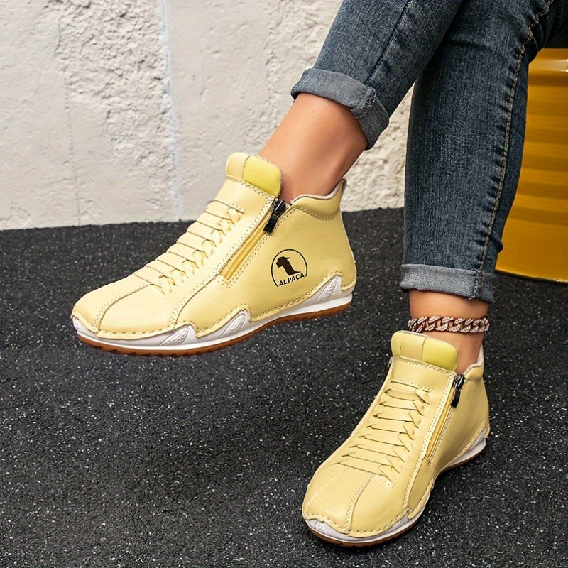 Sirena – Wodoodporne buty z bocznym zamkiem i amortyzowaną podeszwą