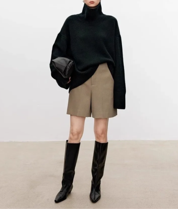 SARAH I Sweter z golfem