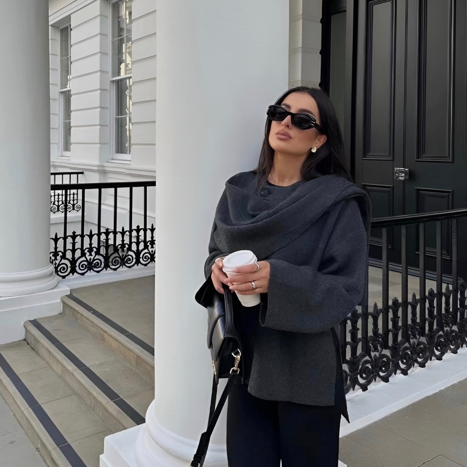 MIA I Peleryna Mantel