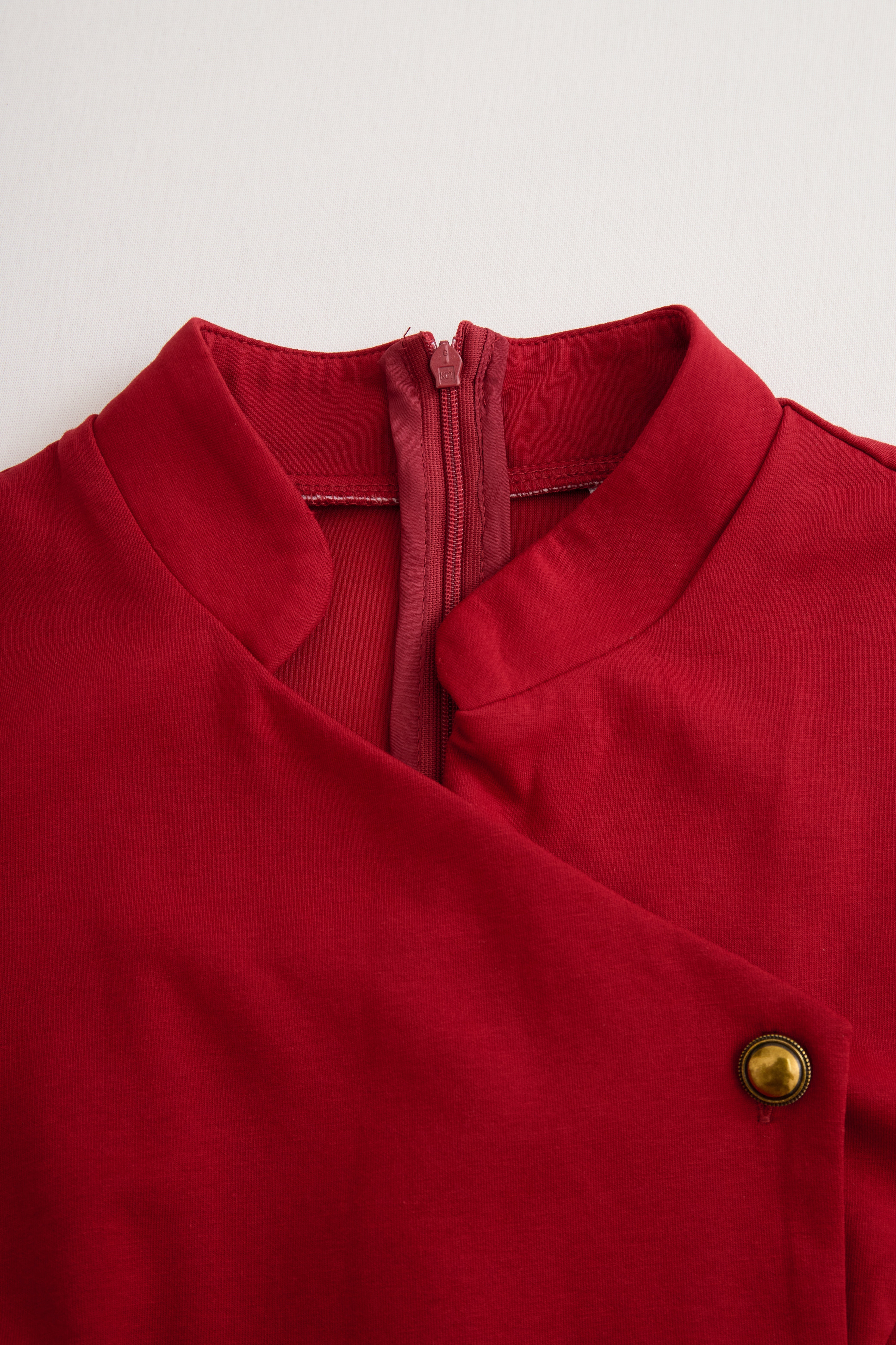 Ruby | Burgundowe bezrękawnik midi