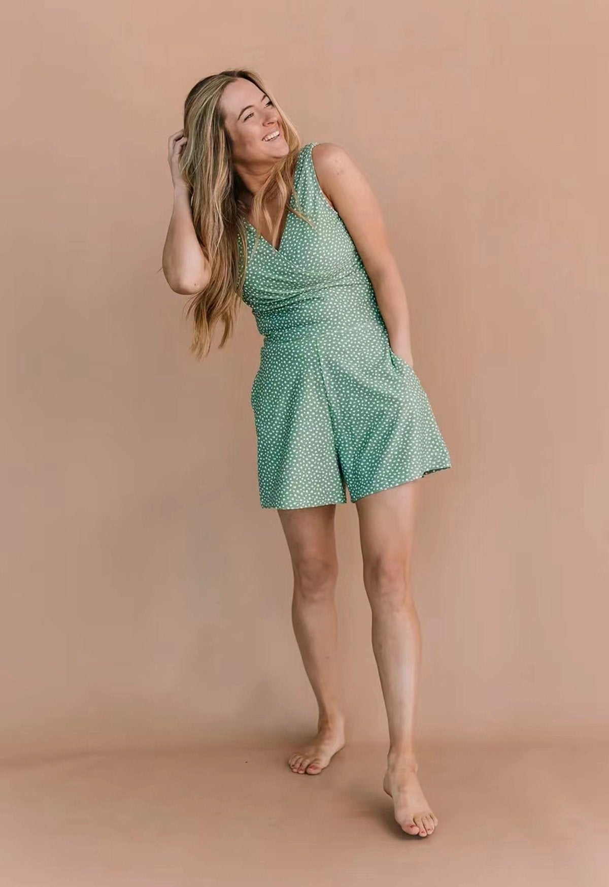 Agnieszka – Kostium kąpielowy z falbanami i wsparciem biustu